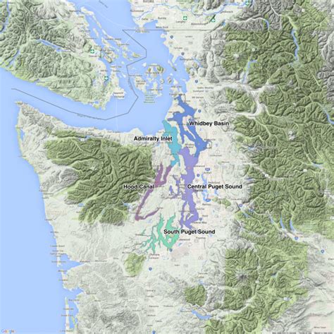 Puget Sounds Physical Environment Encyclopedia Of Puget Sound