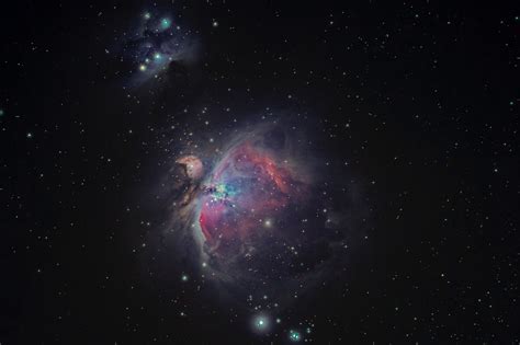 배경 화면 성운 공간 별 우주 오리온 Orion Nebula 4155x2770 Olakase 1261673