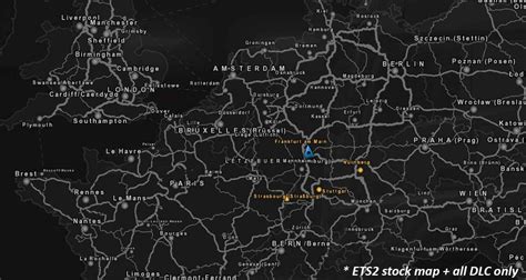 New German City Names Mod For Euro Truck Simulator 2