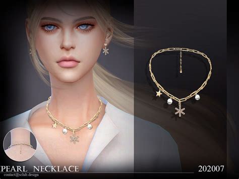 S Club Ts4 Ll Necklace 202007 Created For The Emily Cc Finds