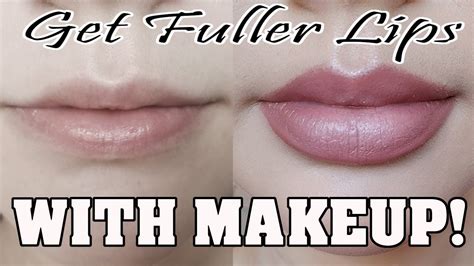 How To Get Naturally Looking Fuller Lips Using Makeup In Under Minutes Youtube