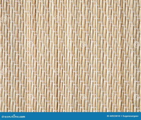 Bamboo Mat Closeup Detailed Background Texture Stock Photo Image Of
