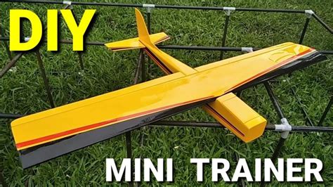 Diy Model Airplane For Beginnershow To Make Rc Trainer Airplane