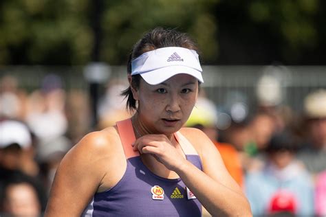 Chinese Tennisster Peng Shuai Ik Heb Nooit Gezegd Dat Ik Seksueel