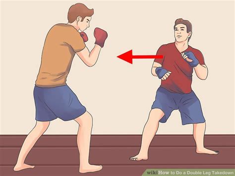 How To Do A Double Leg Takedown 12 Steps With Pictures