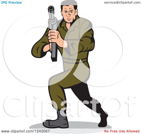 cartoon soldiers clip art library