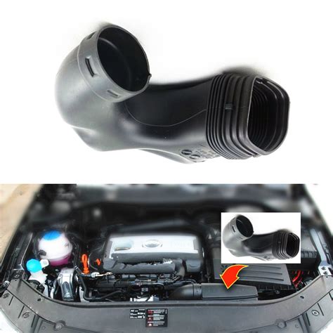 TUKE Exhaust Air Hoses Intake Hose Corrugated Pipe For VW Golf Jetta