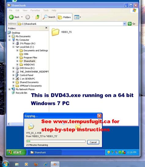 Thoughts From The Uk Using Dvd43 On A 64 Bit Windows Computer