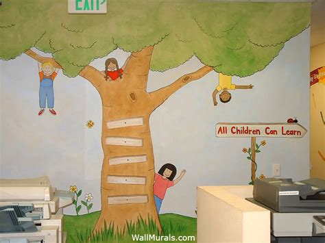 Preschool Wall Murals Daycare Murals Playroom Mural Exampleswall