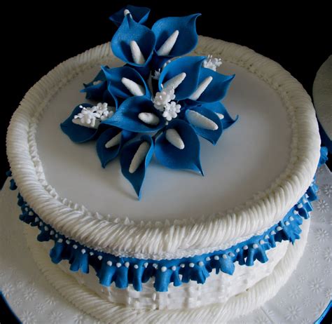 Sugarcraft By Soni Three Layer Wedding Cake Arum Lillies