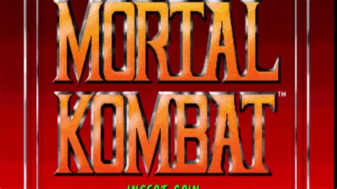 Mortal Kombat Title Screen Youtube