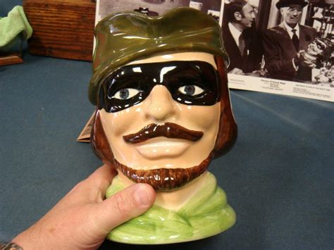 Sold The Iconic Masked Bandit Toby Jug From The Legendary Ww2 Movie 12