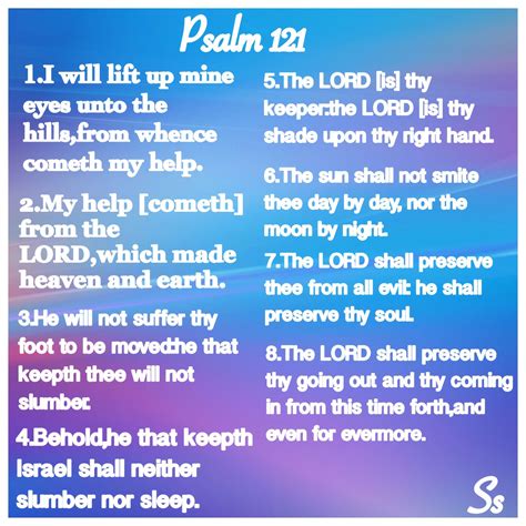 kjv psalm 121 psalms bible art bible verses lord and savior kjv food for thought life