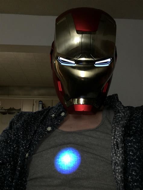 My low effort Iron Man Halloween Costume : r/marvelstudios