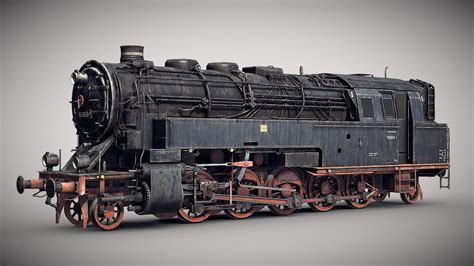 Drg Class 95 Prussian T 20 Steam Locomotive 3d Model By Jesper