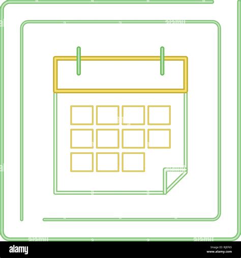 Paper Calendar Cartoon Stock Vector Image And Art Alamy