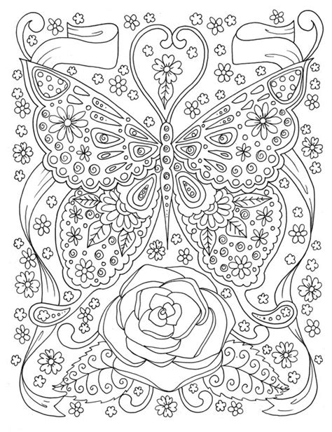 Portion of this increase has been that once it had been began, and adults started doing it, analysts were eager to comprehend if it had any therapeutic benefits. Butterfly Coloring page Adult Coloring Book Digital Coloring