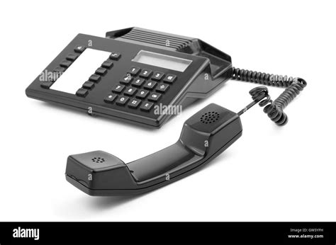 Old Fashioned Telephone Receiver Stock Photo Alamy