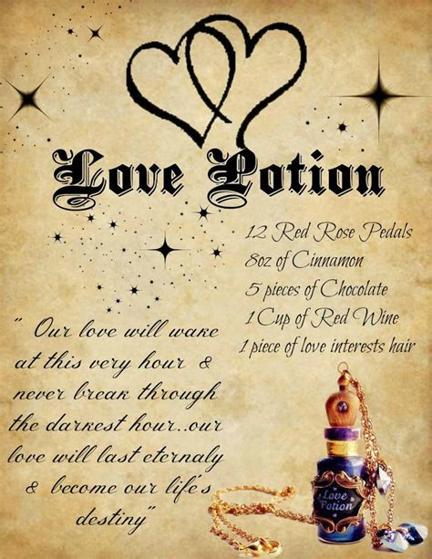 Love Potion For Those Who Need Love Badly Book Of Shadows Wicca Love