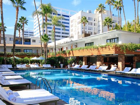 The Hottest Hotel Pools In Los Angeles Discover Los Angeles