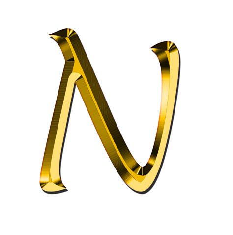 Alphabet N Logo Design Gudang Gambar Vector Png