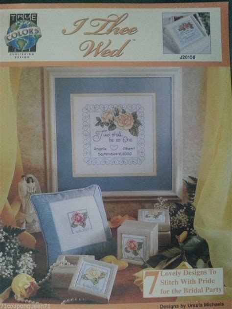 Christmas lite brite papptern print out : I Thee Wed 7 Cross Stitch Patterns For the Bridal Wedding ...