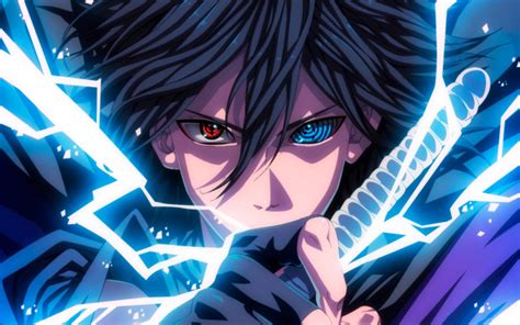 Download Cool Sasuke Pure Power Wallpaper