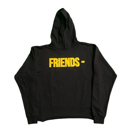 Vlone Vlone Yellow Friends Hoodie M Grailed