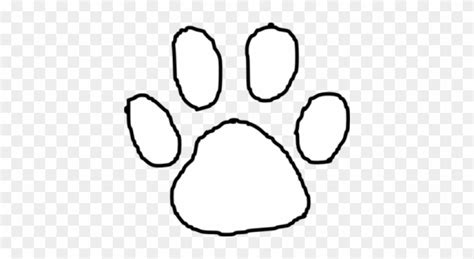 Tiger Paw Print Vector At Collection Of Tiger Paw