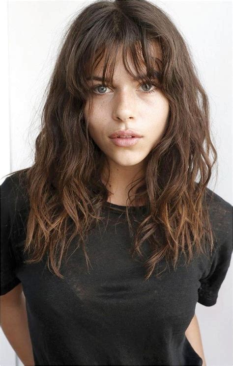 Fringe Bangs Curly Hair Fashionblog