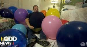 Dave Collines Man With Balloon Fetish Sleeps With Them Kisses Them
