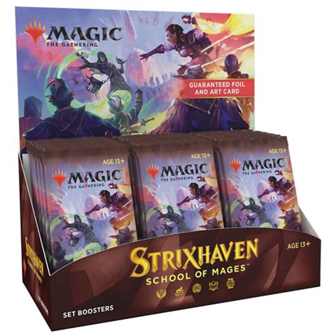 Magic The Gathering Tcg Strixhaven Set Booster Box Boardgamesca