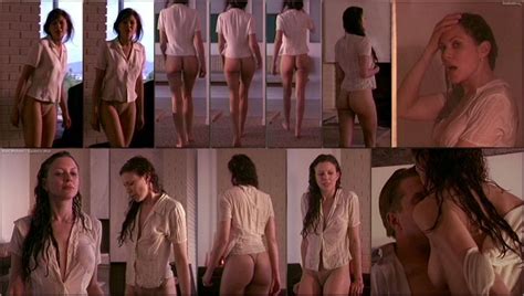 Naked Kari Wuhrer In Spiders Web