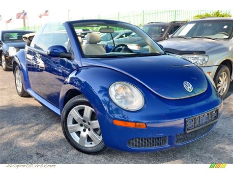 2007 Volkswagen New Beetle 2 5 Convertible In Laser Blue Photo 8 402361 Jax Sports Cars