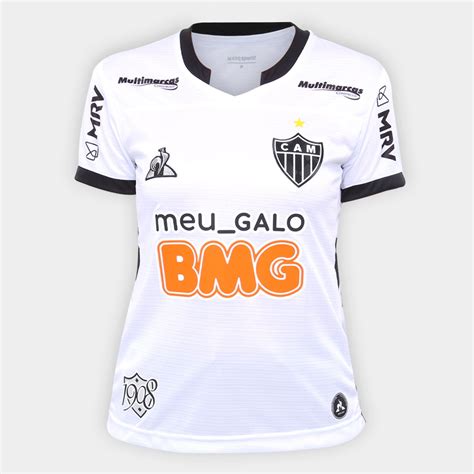 Sendo que os três últimos formaram uma das mais famosas linhas de ataque do período amador do futebol brasileiro: Camisa Atlético Mineiro II 20/21 s/n° Torcedor Le Coq ...