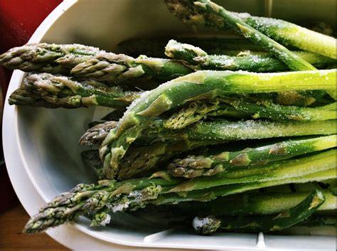 Comment utiliser des asperges Congelees