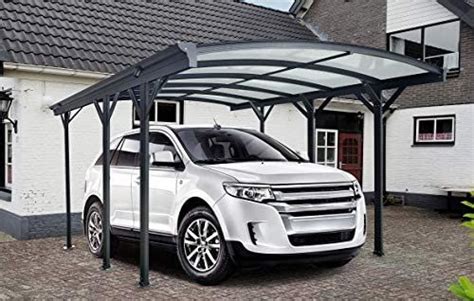 Its effortlessly elegant and timelessly stylish design not only enhances the overall look of your home and garden. Amazon.com: Hanover HANCARPRT19X10-GRY Polycarbonate ...