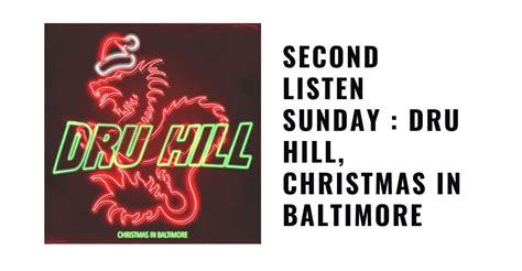 Second Listen Sunday Dru Hill Christmas In Baltimore Reviews And Dunn