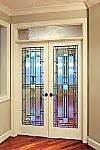 Interior French Doors Opaque Glass