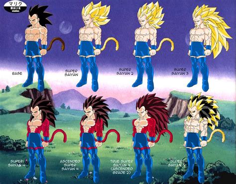 A saiyan couple come to earth seeking vengeance against the prince for past crimes he committed in his youth. dragon ball new age comic covers | Rigor - Saiyan Transformations by SouthernDesigner | Dragon ...