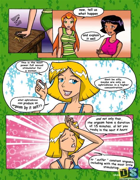 Rule 34 3girls Alex Totally Spies Clover Totally Spies Comic