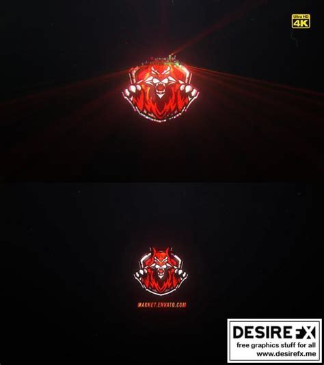 Desire FX D Models Videohive Glitch Logo
