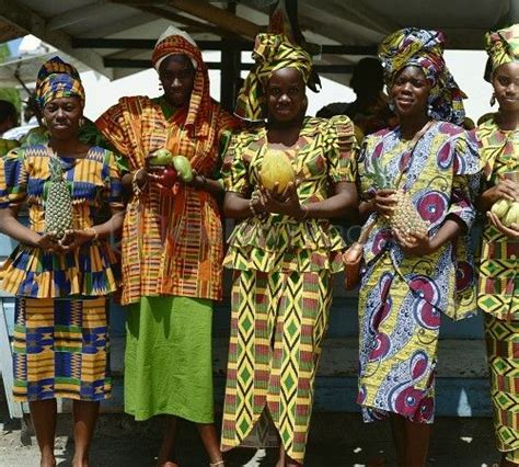 Women In Traditional Dress Barbados West Indies Caribbean Central America Traditional