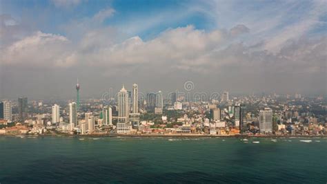 Colombo City View From Above Sri Lanka Stock Photo Image Of