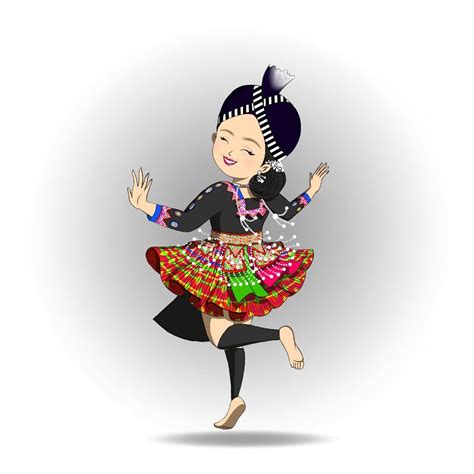 Dance Like Theres No Tomorrow Thailand Art Hmong Fashion Hmong Clothes