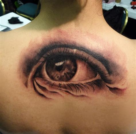 Check spelling or type a new query. eyeball tattoo on back by Ian Robert McKown: TattooNOW