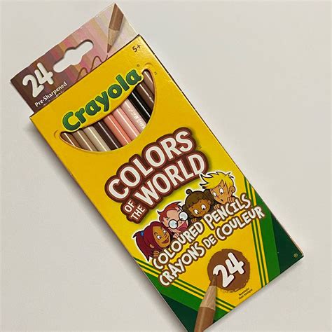 Crayola Colors Of The World Colored Pencils 24 Colors Hobbies And Toys