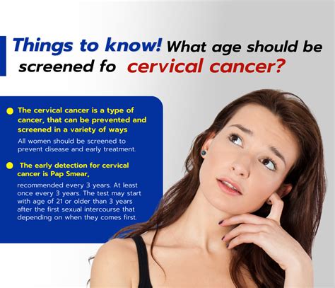 Things To Know What Age Should Be Screened For Cervical Cancer Phitsanulok Hospital Tel
