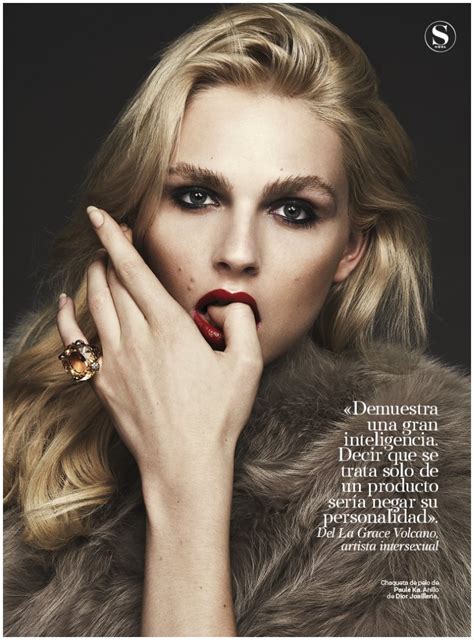 Andrej Pejic Lands Cover And Editorial For S Moda The Front Row View