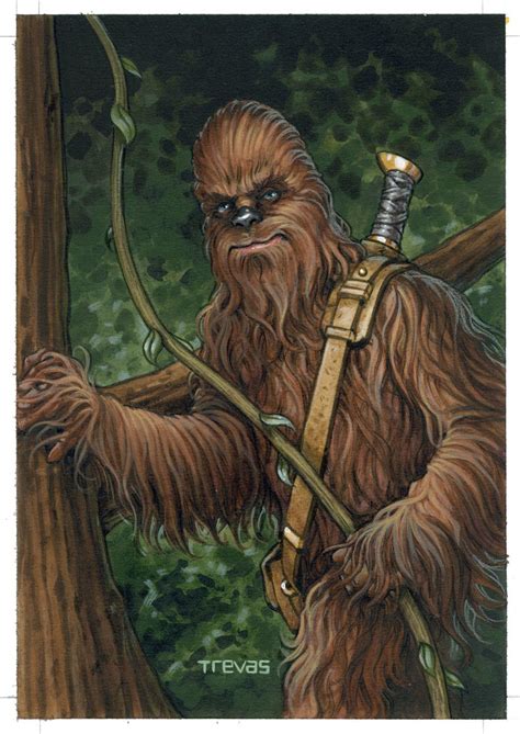 Wookie By Chris Trevas Star Wars Rpg Magazines For Kids Star Wars Kids